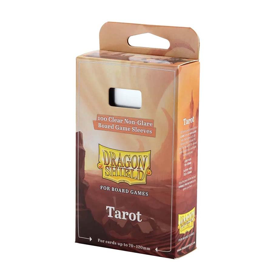 Photo 1 of Dragon Shield Board Game Sleeves | Non-Glare Card Sleeves for Tabletop Games | Durable, Smooth Shuffle Feel & Acid-Free, Compatible with Gloomhaven, Wingspan & More | Tarot - 1 Pack