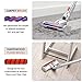 Cordless Vacuum, GOOVI Stick Vacuum Cleaner, 16KPa Powerful Cleaning Lightweight 2 in 1 Handheld Vacuum with Rechargeable Lithium Ion Battery and LED Brush