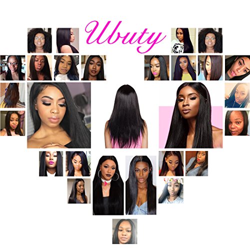 Ubuty 8A Brazilian straight hair bundles 18.20.22 Inch 100% Unprocessed Virgin Hair Remy Human Hair 3 Bundles Weave Mink Hair Natural Color