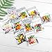 SKEMIX 100 Pack Smell Proof Mylar Bags, 3x4 Inch Resealable Clear Ziplock Mylar Bags Food Safe Plastic Aluminum Material