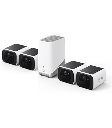 Amazon.com: eufy Security S220 SoloCam 2-Cam Pack with Homebase 3