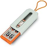 18 Slots Memory Card Case for 12 Micro SD Card and 6 SD Cards,Pop-up and Transparent Window Design, Micro SDHC/Micro SDXC TF