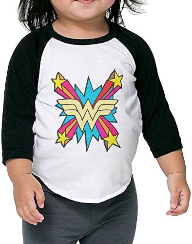 Quarters Sleeve Toddler Wonder Woman Gods And Mortals Film Colleges Raglan Baseball Tees