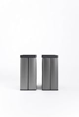 CURVER Verto 54L Recycling Bin Dual Compartments Pearl Grey view 8