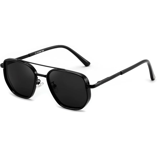 Amazon.com: FEISEDY Sunglasses Aviator Men Women 70s Sun  display picture 3
