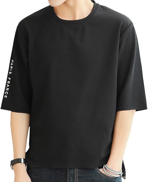 Amazon 春夏 Tシャツ メンズ 半袖 カジュアル トップス ゆったり 大きい サイズ 無地 大きい サイズ Tシャツ Tシャツ カットソー 通販