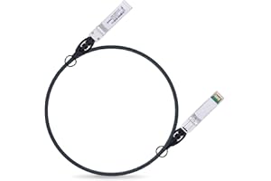 IPOLEX 10G SFP+ Twinax Cable, Direct Attach Copper(DAC) Passive Cable, 1.5m (4.92ft), for Cisco SFP-H10GB-CU1.5M, Meraki, Ubiquiti, Mikrotik, Intel, Fortinet, Netgear, D-Link, Supermicro, TP-Link