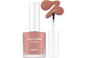 A'PIEU JUICY-PANG WATER BLUSHER (BE01 - Fig Pearl) Korean Liquid Blush For Cheeks K Beauty Makeup