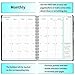 2019 Planner - Academic Weekly, Monthly and Yearly Planner with Tabs, Flexible Cover with Julian Dates, Twin-Wire Binding, 8.25