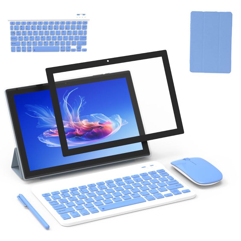 Tablet with Keyboard, 10.1 inch Android 11 Tablet