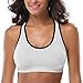 MIRITY Women Racerback Sports Bras - High Impact Workout Gym Activewear Bra Color Red Pack of 3