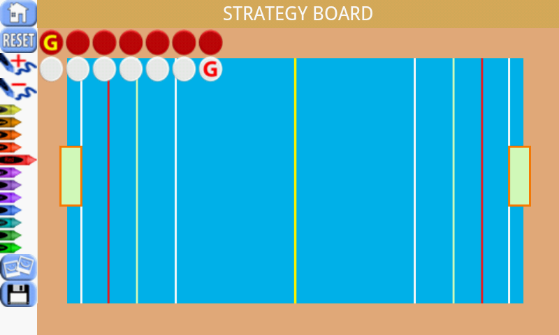 Waterpolo Clipboard & Scoreboard (for Kindle, Tablet & Phone) - Thumbnail 3