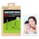 Cyxus Blue Light Filter 9H [Sleep Better] Tempered Glass Screen Protector Compatible for iPad mini 4 7.9