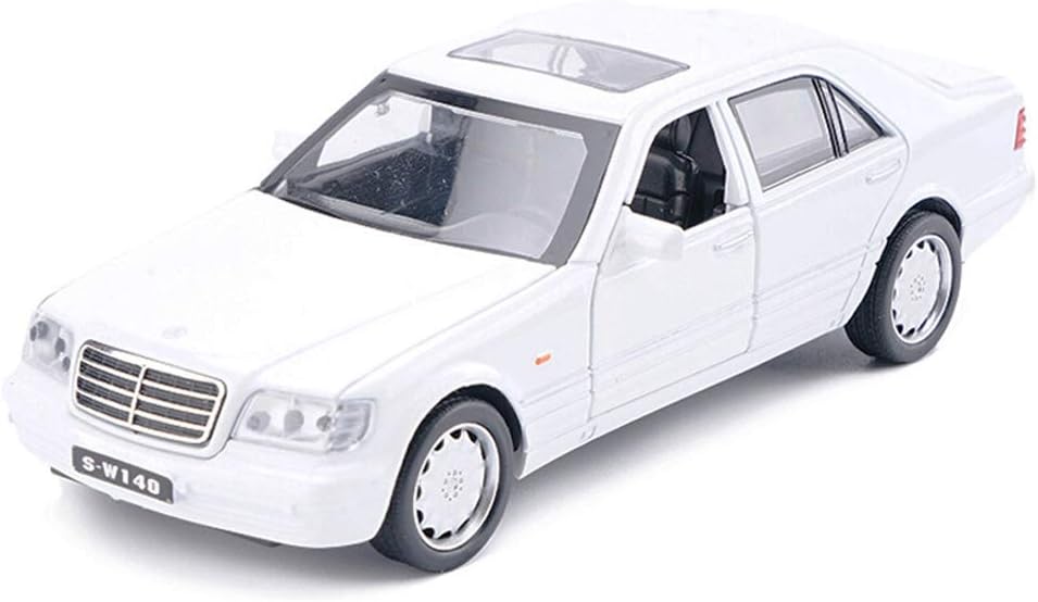 GXYGWJ Car Model Car 1:32 Mercedes Benz S-W140 Simulation Alloy Die-casting Toy Jewelry Sports Car Collection Jewelry 16.3x6.8x4CM