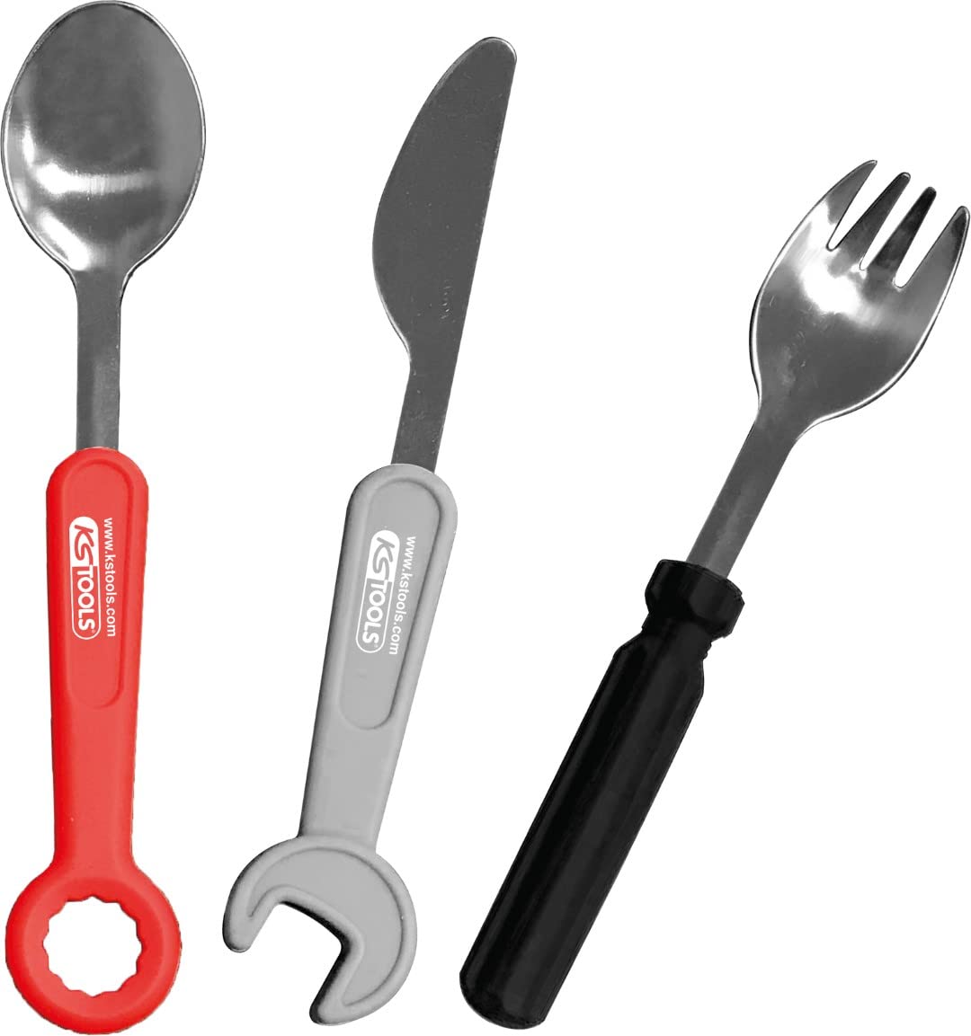 KS Tools 100212 Children's Cutlery Set 3 Pieces