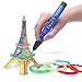 3D Filament, MKOEM 3D Pen Filament Refills PLA 1.75mm with Finger Caps- 30 Colors, 11 Feet Each, Total 330Feet