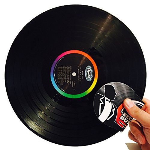 The Record Butler 2-Pack Anti Static Record Cleaner & Handler. Soft Fleece Cradles Your Records Eliminating Dirty Fingers from Touching The Vinyl. - Thumbnail 2