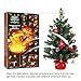 SWEET DIARY Christmas Advent Calendar 2018 Tabletop Christmas Tree Countdown Calendar 24 Days, 23.6