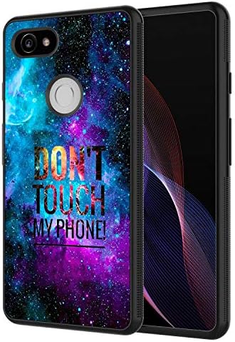 Google Pixel 3 XL Case, AIRWEE Slim Shockproof Silicone TPU Back Protective Cover Case for Google Pixel 3 XL (2018),Don't Touch My Phone Space