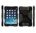 Aceguarder Apple Ipad Mini 1&2&3 Case Waterproof Rainproof Shockproof Kids Proof Case for Ipad Mini 2 Mini 1&2(gifts Outdoor Carabiner + Whistle + Handwritten Touch Pen) (CAMO ARMY-BLACK)