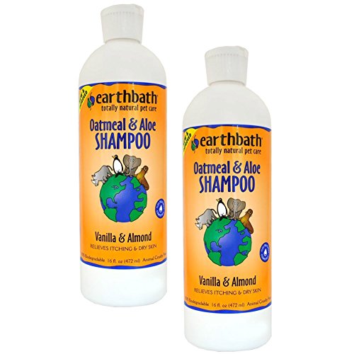 Earthbath All Natural Shampoo Oatmeal and Aloe, 16 fl. oz. (pack of 2)