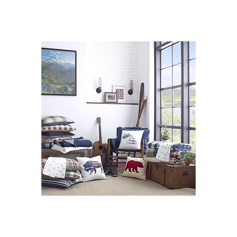 Eddie Bauer Home Percale Collection Bed Sheet Set 100 Cotton