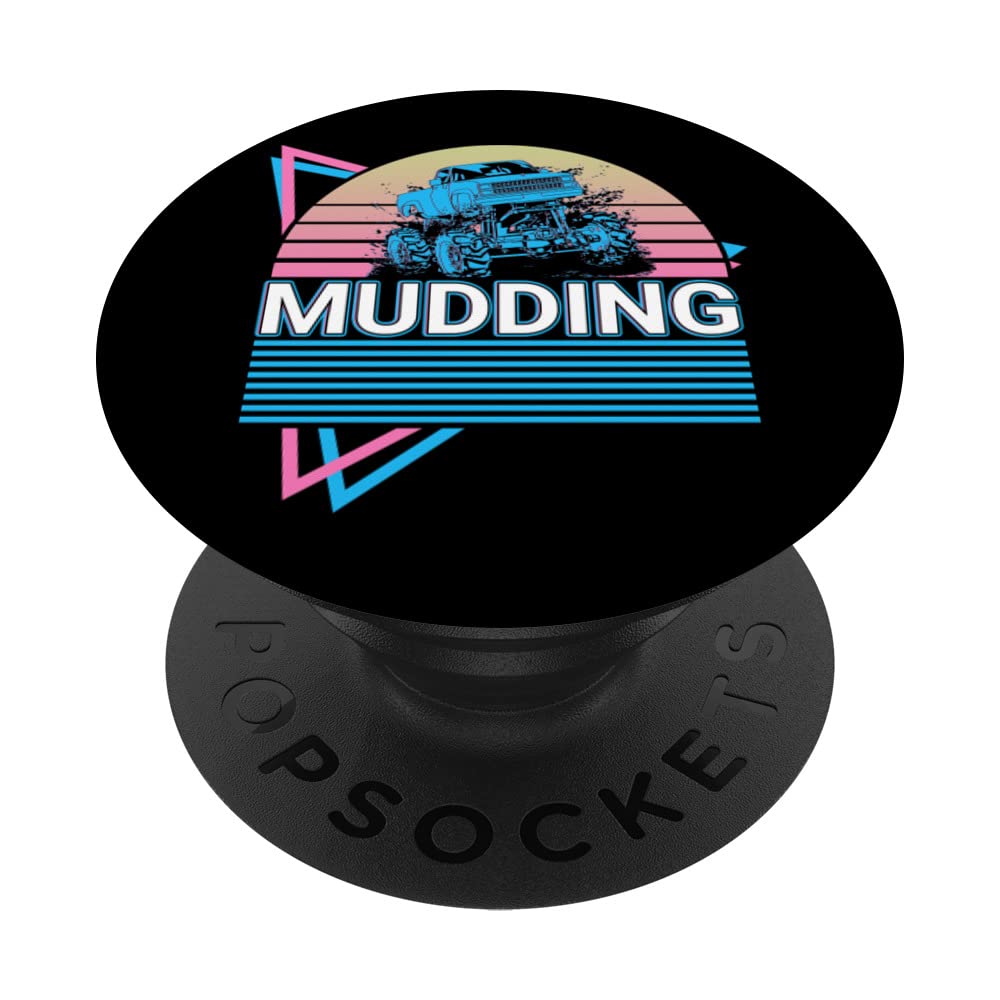 Mudding Retro PopSockets Swappable PopGrip