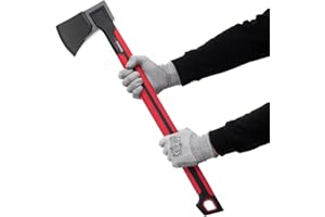 INTERTOOL Wood Splitting Axe 28” - Maul for Firewood - Splits Medium to Large Rounds - Composite Shock Absorbing Non-Slip Handle - Carry Sheath - HT08-0298