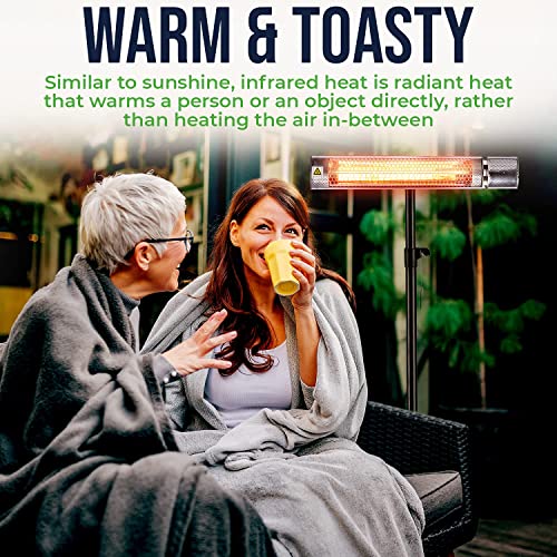 EconoHome Electric Outdoor Heater Infrared heater Outdoor and Indoor