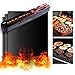 On'h BBQ Grill Mat - Set of 3 Heavy Duty Non-Stick for Ribs Shrimps Steaks Burgers Vegetables Reusable for Gas Charcoal Electric Grill Ovens Best Grilling Accessories