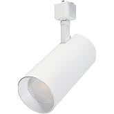 Nuvo TH723 30 Watt LED Track Head, 48 Degree Beam Spread, 5 CCT Selectable, White