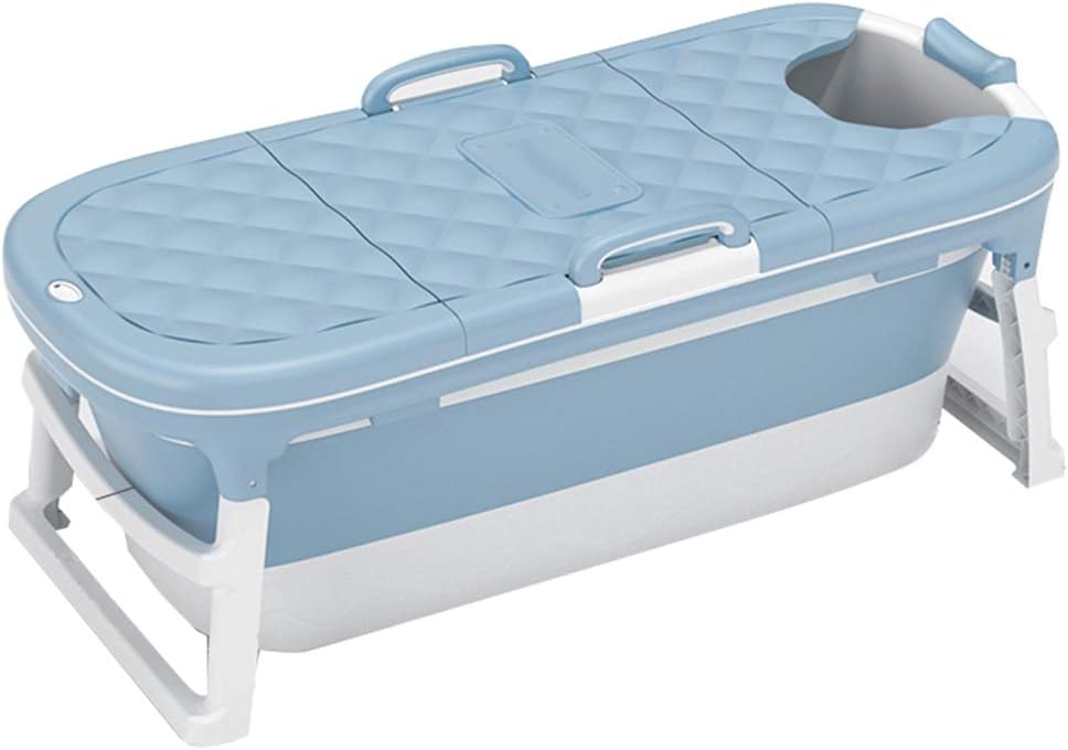 Amazon.com: LHn-Cn Folding Bathtub, Large Freestanding Corner Bathtub