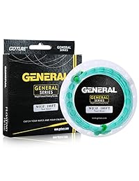Goture peso hacia adelante flotante pesca con mosca línea con soldada bucles serie general 6 tamaños WF3 °F WF4 °F WF5 °F wf6 °F Wf7 °F WF8 °F 4 colores con marco de Marfil oliva, Naranja, dorado