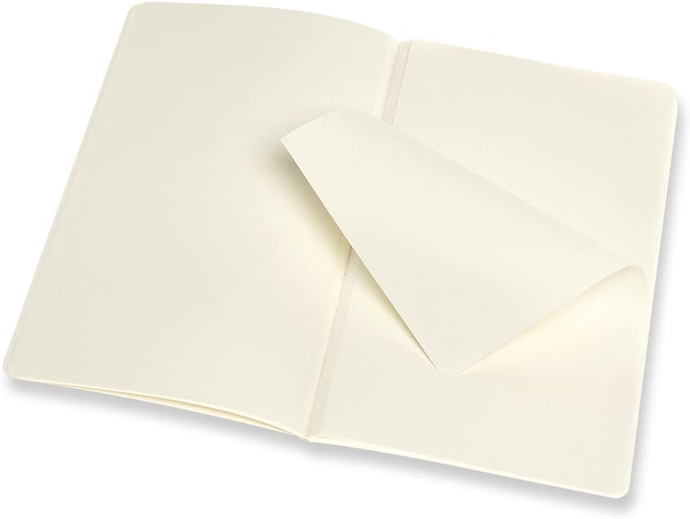 Moleskine Volant Journals Large Plain Forget.Blue Amber.Yellow, Plain Forget Blue/Amber Yellow, 13 x 21 cm - Image 4