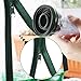 Worth Mini Ourdoors Indoor Greenhouse, 4 Tier 4 Shelf and PVC Cover Green House with Wheels, Plant Tower for Growing Seeds, Seedlings, Tending Potted Plants