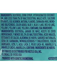 Wonka Chewy Spree Fruit Flavored Candy, sin sabores artificiales, bolsa de 7 oz (paquete de 3)