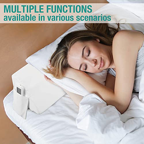 Vekkia Twin Bed Wedge Pillow for Headboard Gap/Headboard Pillow