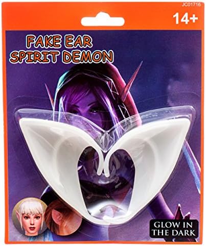 Glow In The Dark Fairy Ears Alien Pixie Elf Halloween Costume Cosplay Anime Party