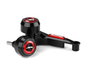 Mokiton Motorcycle Frame Sliders Crash Protector Compatible with BMW S1000RR 2023 2024 2025 | Engine Fairing Guard Shield Falling Protection S 1000 RR 1000RR S1000 RR Accessories (red)