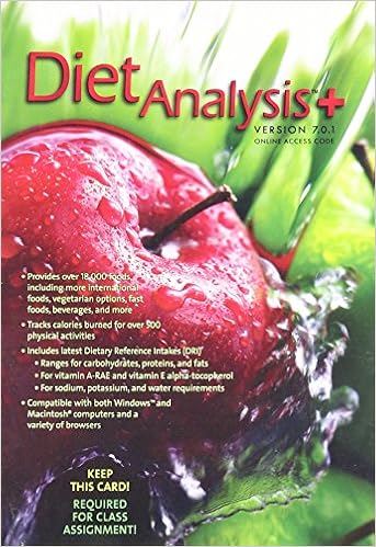 Diet analysis plus program Diet analysis plus program