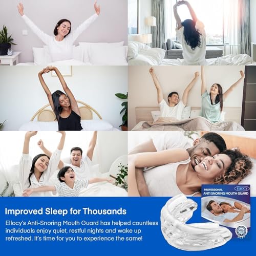 Anti Snoring Devices Mouth Guard: Snore Guard Anti-snoring Device - Snoring Solution- No Moldable and Easy to Fit (1 Count (Pack of 1))
