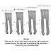 Ehdching 5 Pack Baby Toddler Girls Children Cable Knit Cotton Tights Leggings Stocking Pants (Wine Red,Pink,White,Black,Grey, M(4-6 Years))