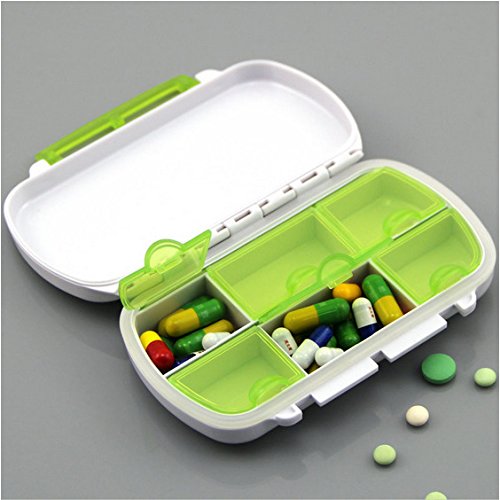 Fecedy Outdoor Waterproof Pill Box Medicine Storage Organizer Container Case