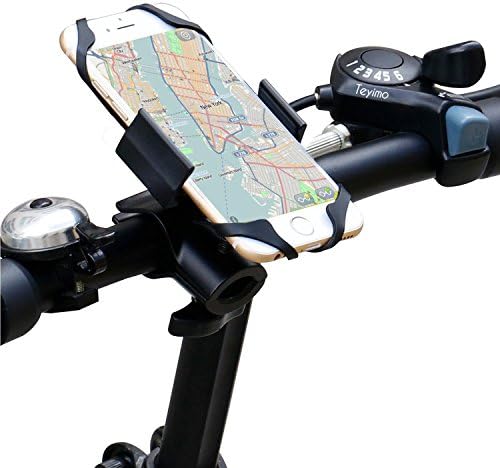 Metal Bike Mount, LOYMR 360 Degree Rotating Heavy Duty Cellphone Bike Holder Cradle For Iphone 7/6S/6 Plus/6S/6/5s/4s, Galaxy S7/S6/S5, Note 5/4/ Nexus Lg Moto HTC and Most Phone and GPS Device