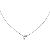 MOMOL Small Initial Necklace for Women Stainless Steel Tiny Letter Necklace Personalized Name Necklace
