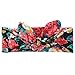 habibee Women Headbands DIY Turban Headwraps Hair Band Bows Accessories for Fashion Or Sport (Boho Floral 6pcs)