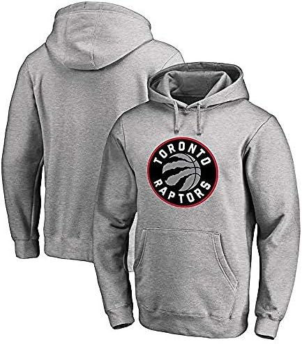 Hdezzz NBA Toronto Raptors Men s Hoodies Casual Unisex Long Sleeve Sweatshirt Red-S