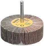 DEWALT DAFE1H1210 3-Inch by 1-Inch by 1/4-Inch HP 120g Flap Wheel