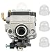 Butom 753-1225 Carburetor with Primer Bulb for Troy-Bilt TB490BC TB415CS TB465SS TB475SS TB415CS TB26CO Trimmer TB144 Cultivator primary