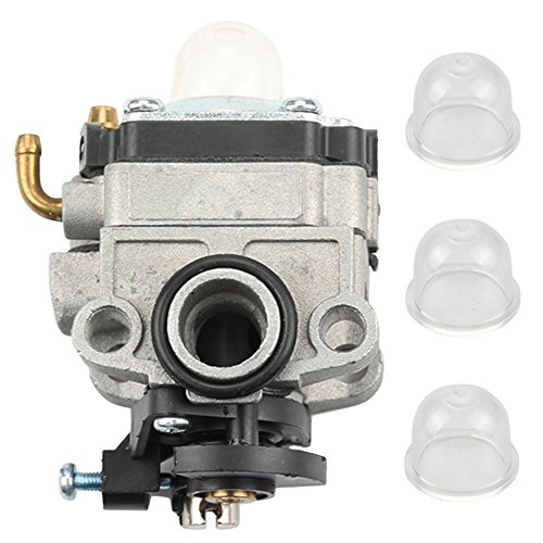 Butom 753-1225 Carburetor with Primer Bulb for Troy-Bilt TB490BC TB415CS TB465SS TB475SS TB415CS TB26CO Trimmer TB144 Cultivator